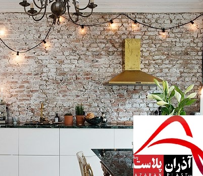 دیوارپوش آجری سفید