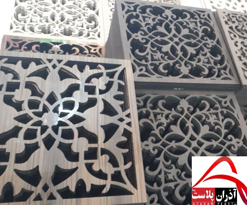 سقف کاذب پی وی سی CNC